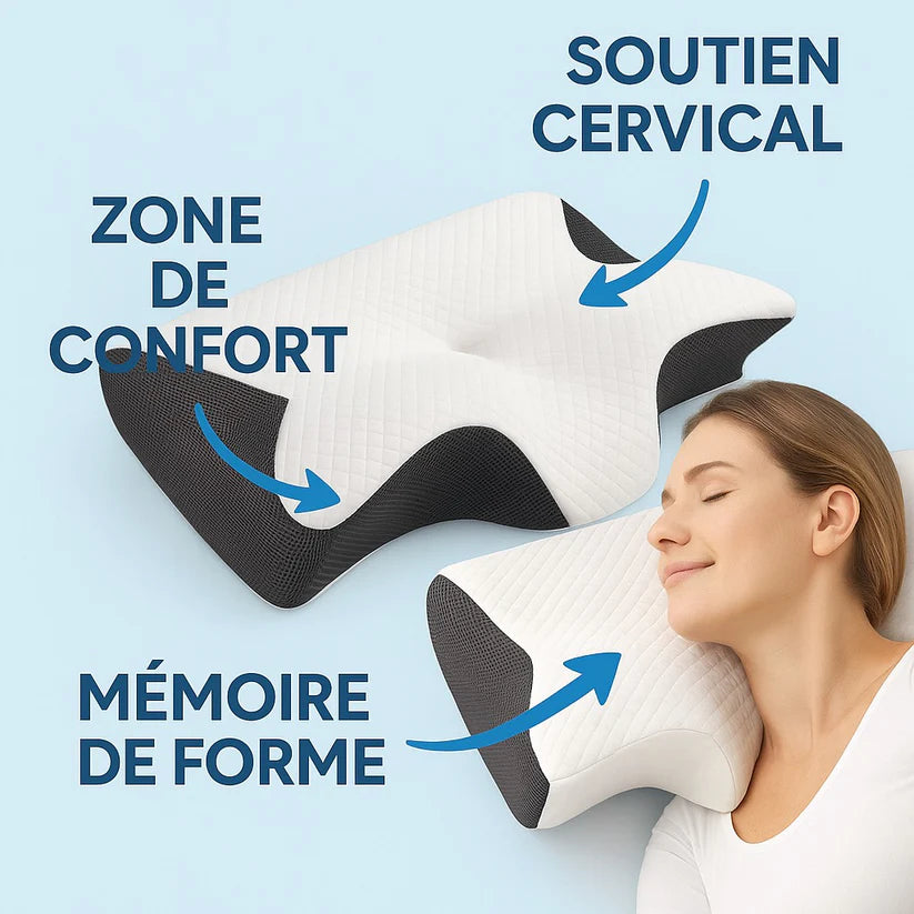 Oreiller Cervical Ergonomique