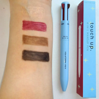 Stylo Magique 4 en 1 : Votre Maquillage en Un Seul Geste