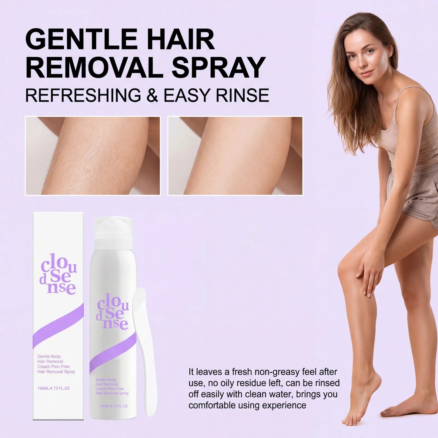 Spray Anti-Poils Rapide Confort Soin Invisible