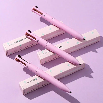 Stylo Magique 4 en 1 : Votre Maquillage en Un Seul Geste